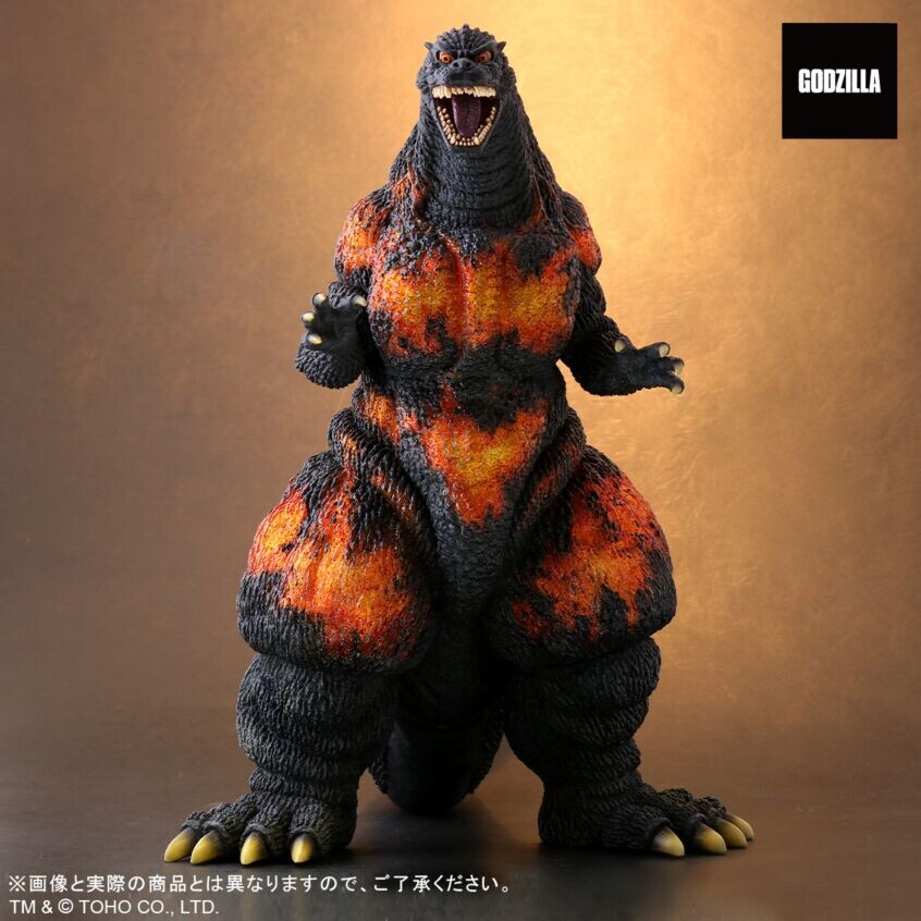 Gojira vs. Destoroyah - Burning Gojira - Toho 30cm Series - Burning Clear Ver. (Plex, X-Plus) photo 4
