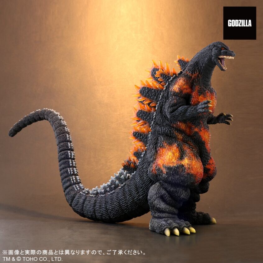 Gojira vs. Destoroyah - Burning Gojira - Toho 30cm Series - Burning Clear Ver. (Plex, X-Plus) photo 5