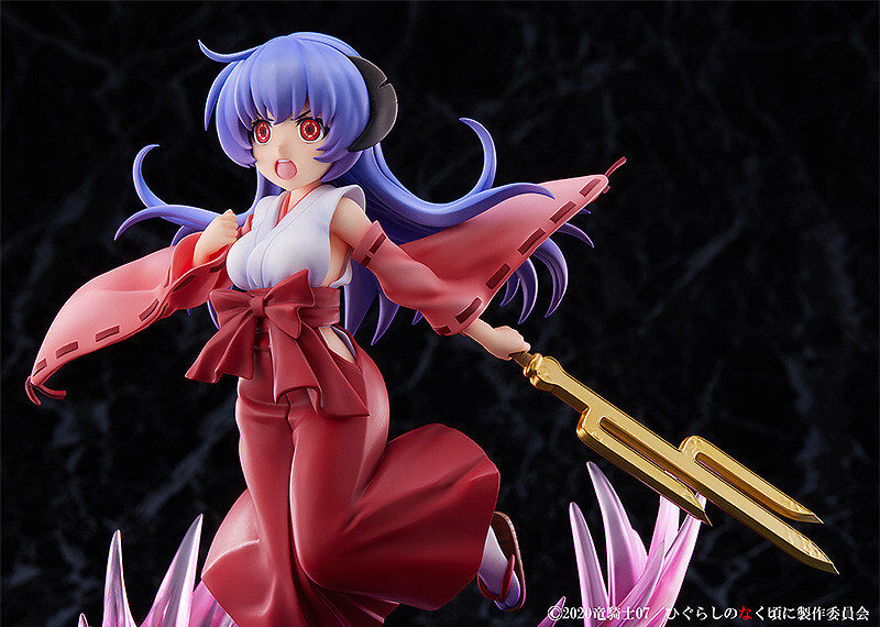 Higurashi no Naku Koro ni Sotsu - Furude Hanyuu - 1/7 - Onigari-no-Ryuo Ver. (Good Smile Company, Miyuki) photo 2