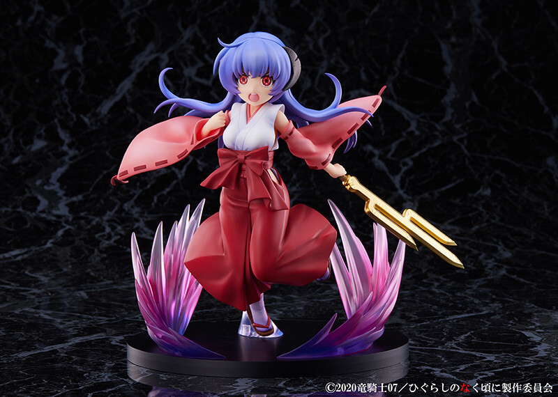 Higurashi no Naku Koro ni Sotsu - Furude Hanyuu - 1/7 - Onigari-no-Ryuo Ver. (Good Smile Company, Miyuki) photo 4
