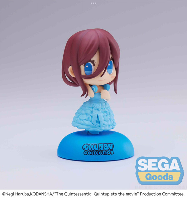 Eiga Gotoubun no Hanayome - Nakano Miku - Chubby Collection - Pastel Color (SEGA)