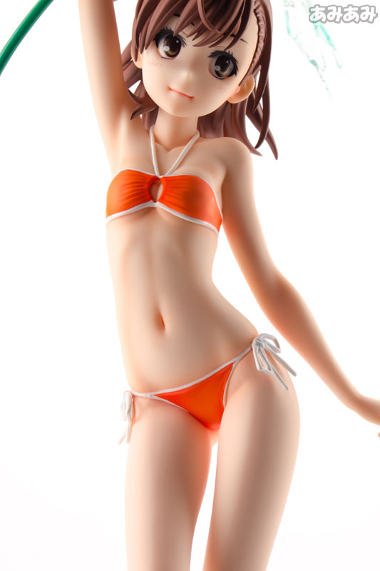 To Aru Kagaku no Railgun S - Misaka Mikoto - 1/6 - DX, Swimsuit ver. (Ascii Media Works, Dengeki, Kotobukiya)