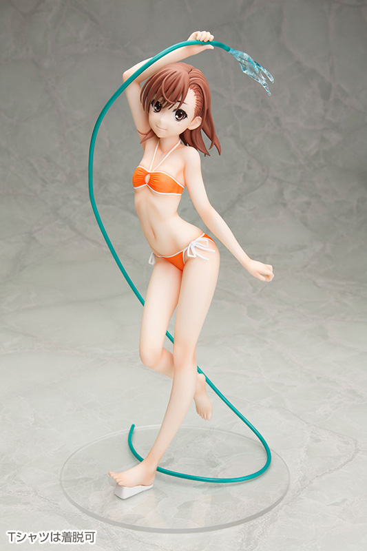To Aru Kagaku no Railgun S - Misaka Mikoto - 1/6 - DX, Swimsuit ver. (Ascii Media Works, Dengeki, Kotobukiya)