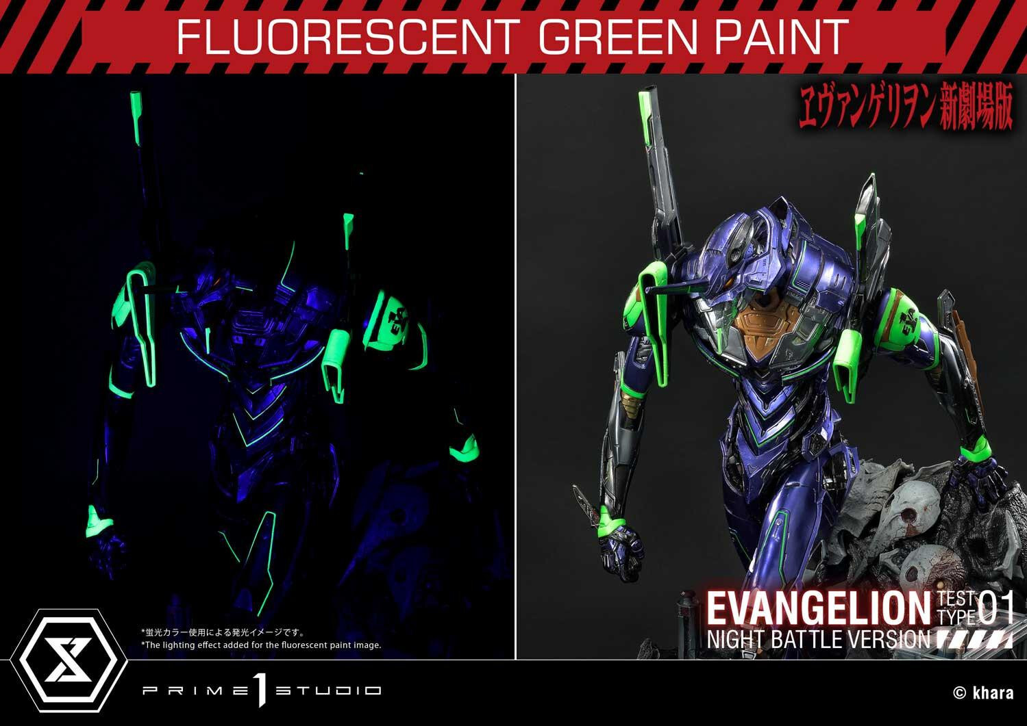Evangelion Shin Gekijouban - EVA-01 - Sachiel - Ultimate Diorama Masterline (UDMEVA-03NB) - Night Battle Version (Prime 1 Studio) photo 2