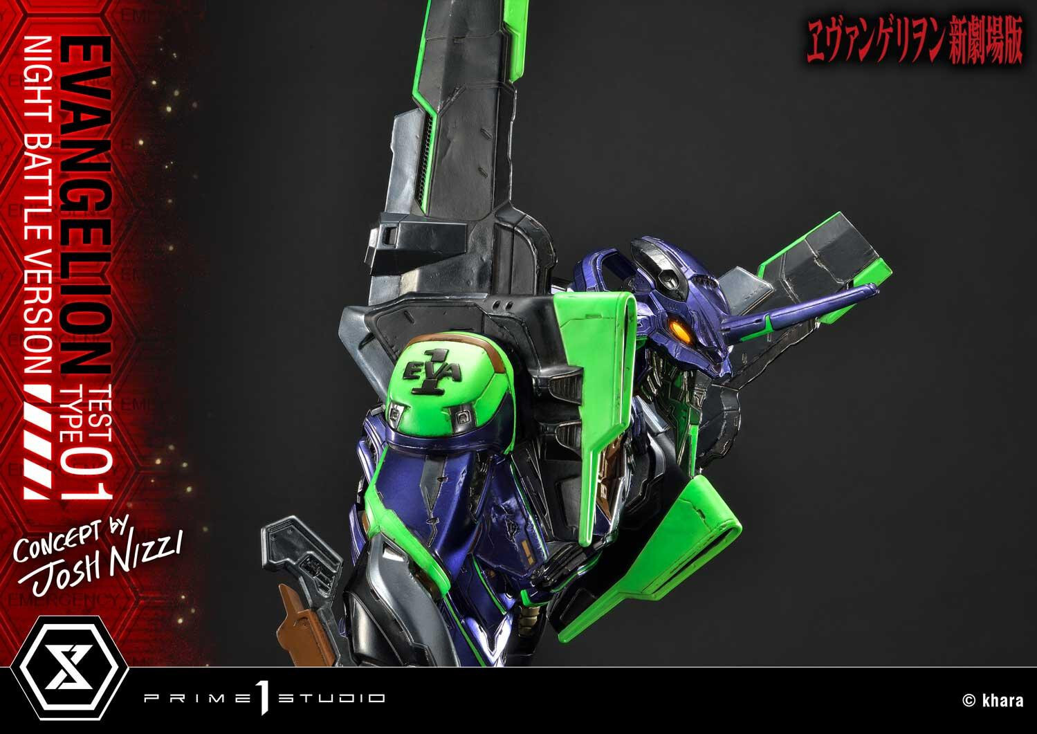 Evangelion Shin Gekijouban - EVA-01 - Sachiel - Ultimate Diorama Masterline (UDMEVA-03NB) - Night Battle Version (Prime 1 Studio) photo 8