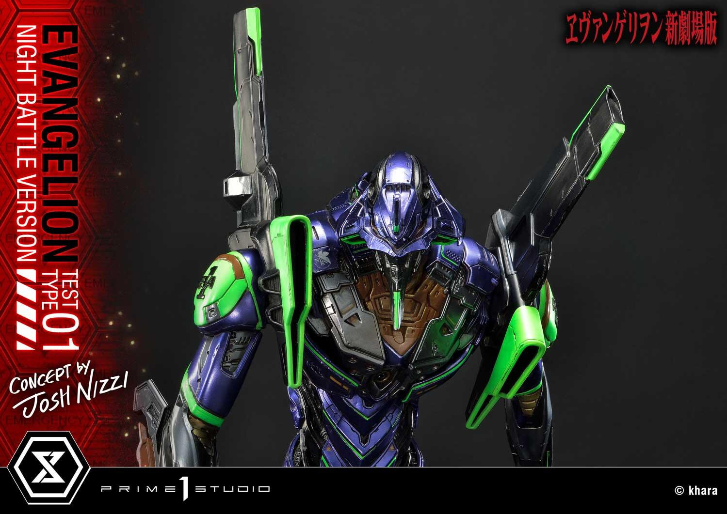 Evangelion Shin Gekijouban - EVA-01 - Sachiel - Ultimate Diorama Masterline (UDMEVA-03NB) - Night Battle Version (Prime 1 Studio) photo 9