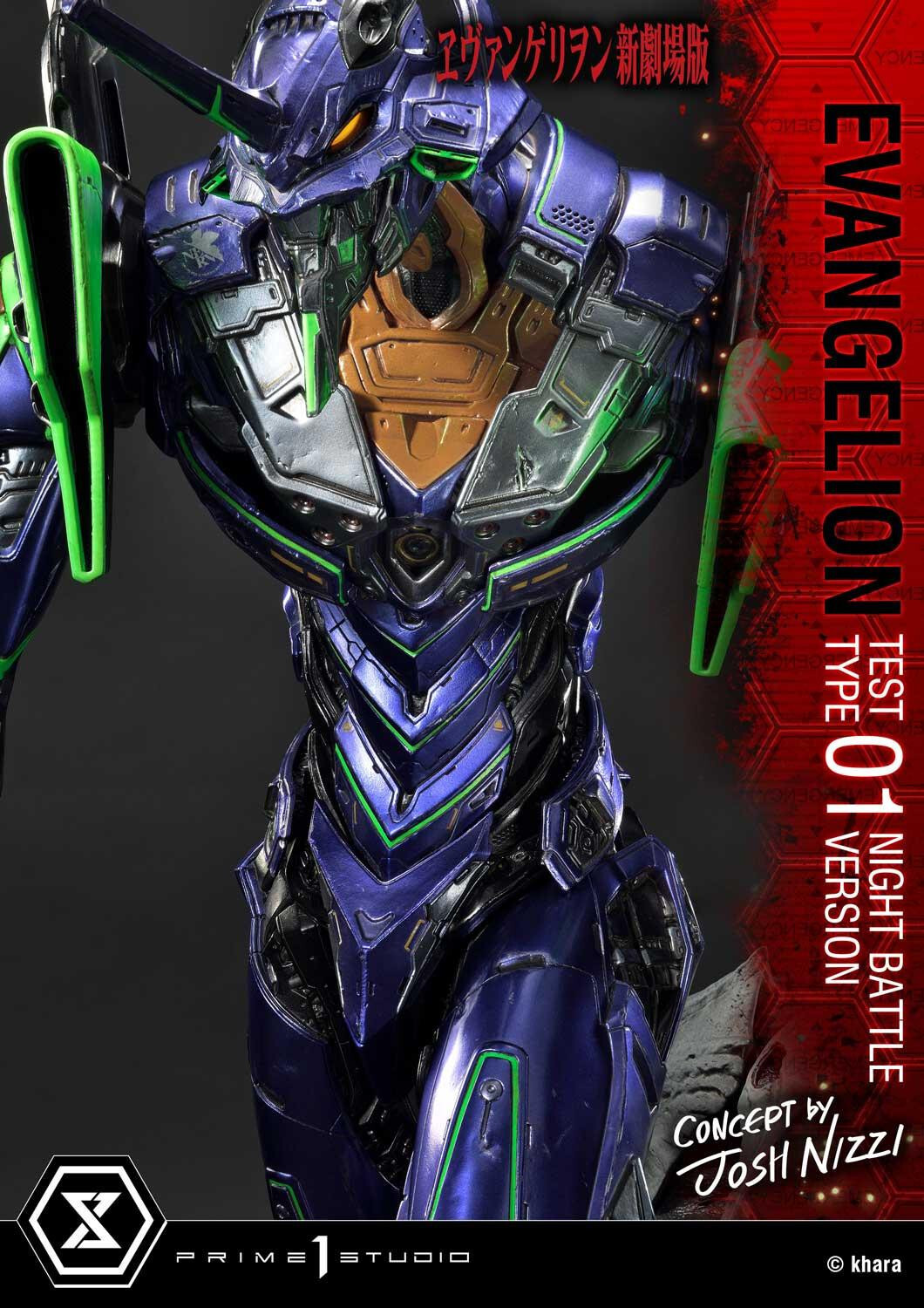 Evangelion Shin Gekijouban - EVA-01 - Sachiel - Ultimate Diorama Masterline (UDMEVA-03NB) - Night Battle Version (Prime 1 Studio) photo 18