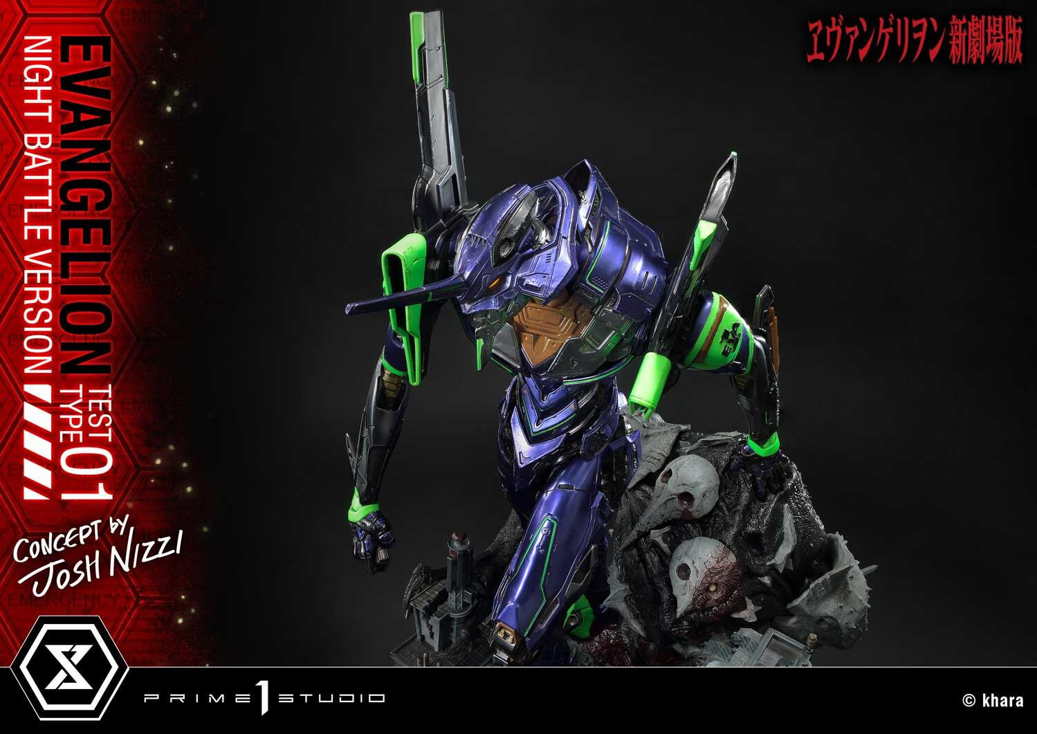 Evangelion Shin Gekijouban - EVA-01 - Sachiel - Ultimate Diorama Masterline (UDMEVA-03NB) - Night Battle Version (Prime 1 Studio) photo 25