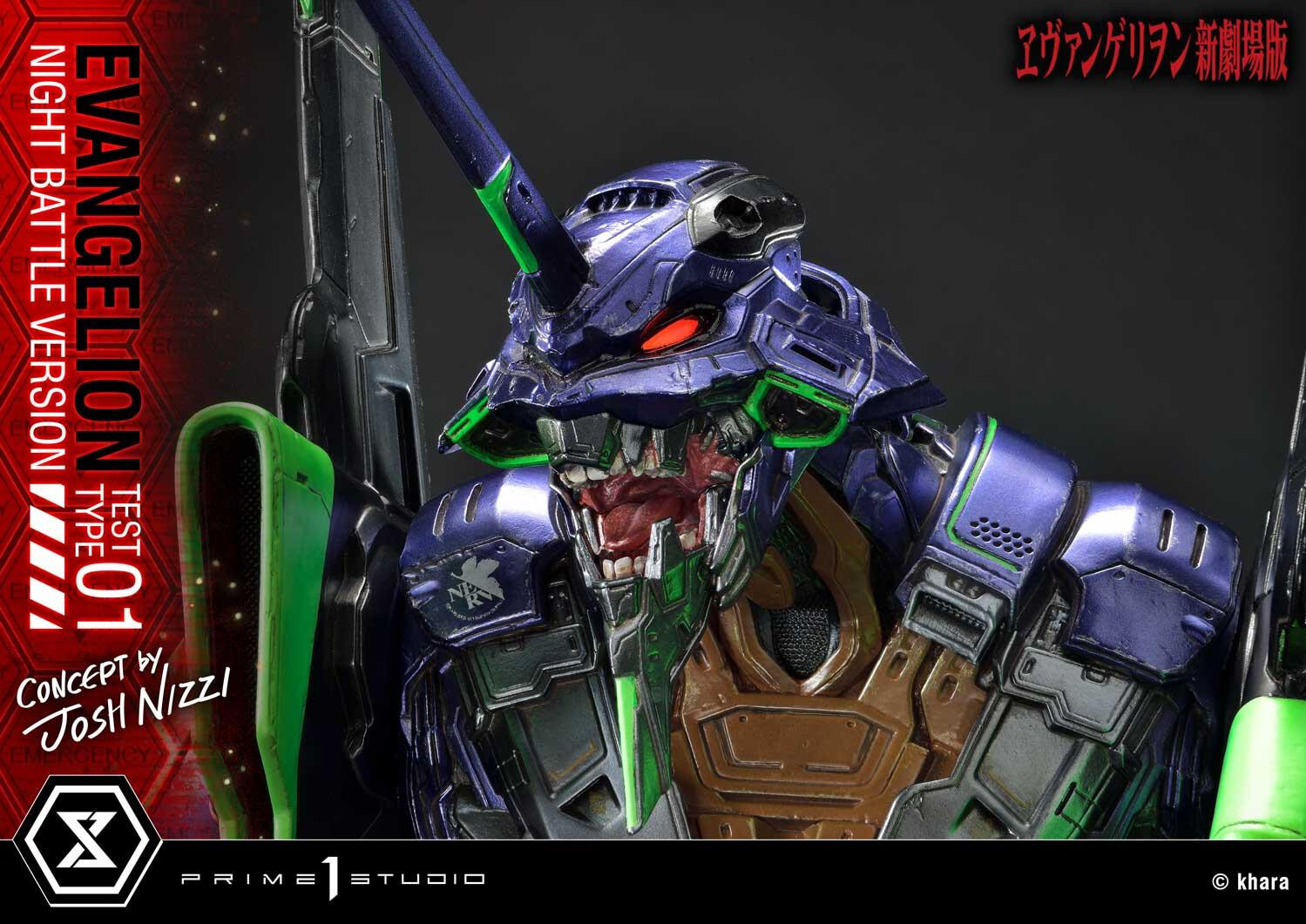Evangelion Shin Gekijouban - EVA-01 - Sachiel - Ultimate Diorama Masterline (UDMEVA-03NB) - Night Battle Version (Prime 1 Studio) photo 26