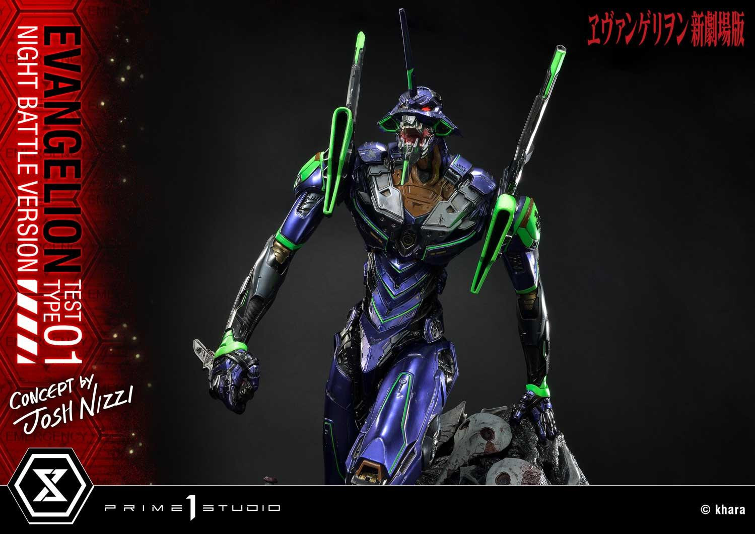 Evangelion Shin Gekijouban - EVA-01 - Sachiel - Ultimate Diorama Masterline (UDMEVA-03NB) - Night Battle Version (Prime 1 Studio) photo 27