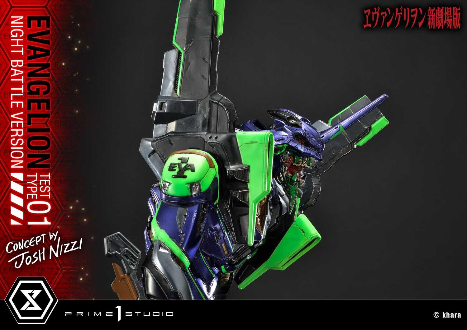 Evangelion Shin Gekijouban - EVA-01 - Sachiel - Ultimate Diorama Masterline (UDMEVA-03NB) - Night Battle Version (Prime 1 Studio) photo 30