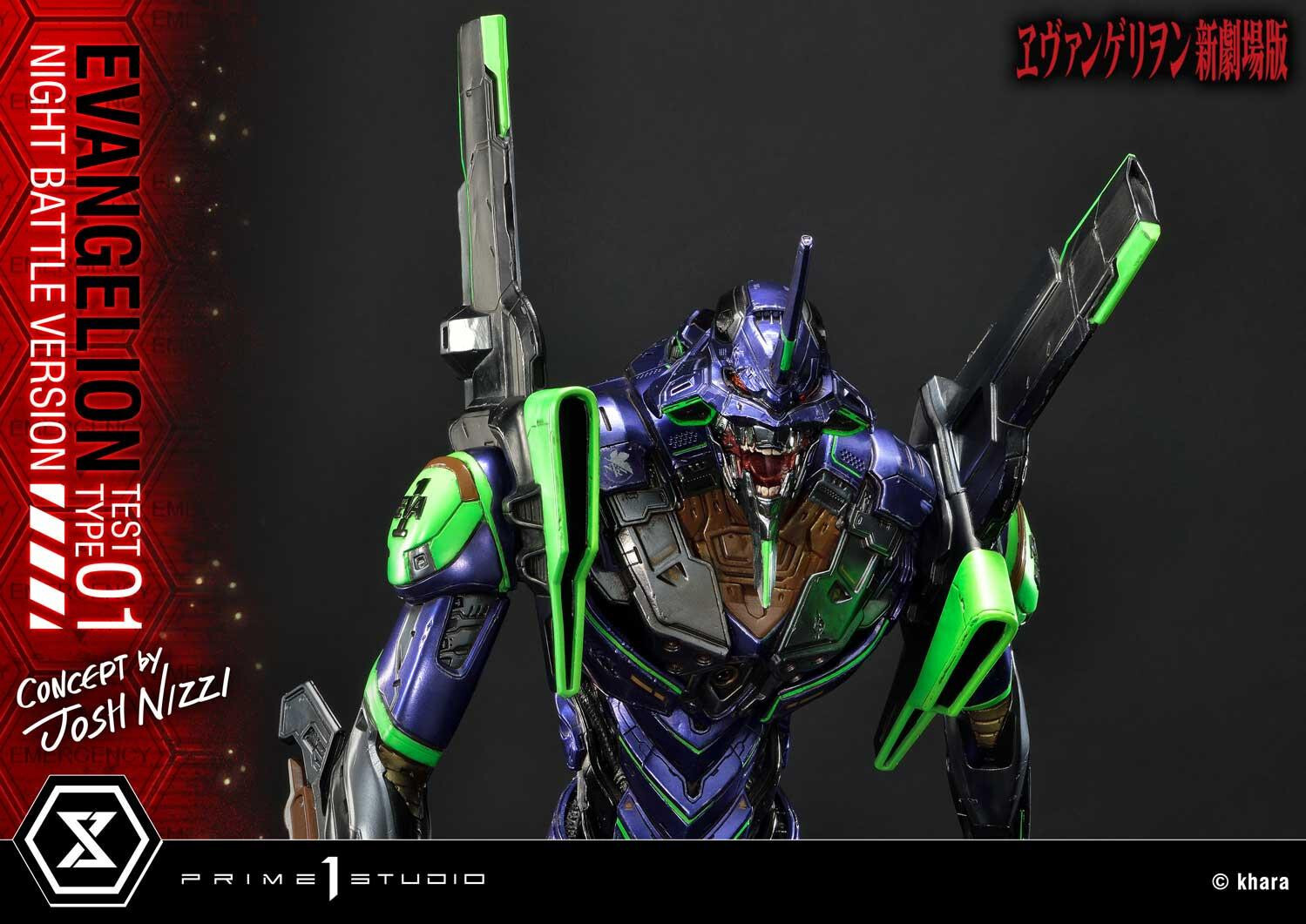 Evangelion Shin Gekijouban - EVA-01 - Sachiel - Ultimate Diorama Masterline (UDMEVA-03NB) - Night Battle Version (Prime 1 Studio) photo 31