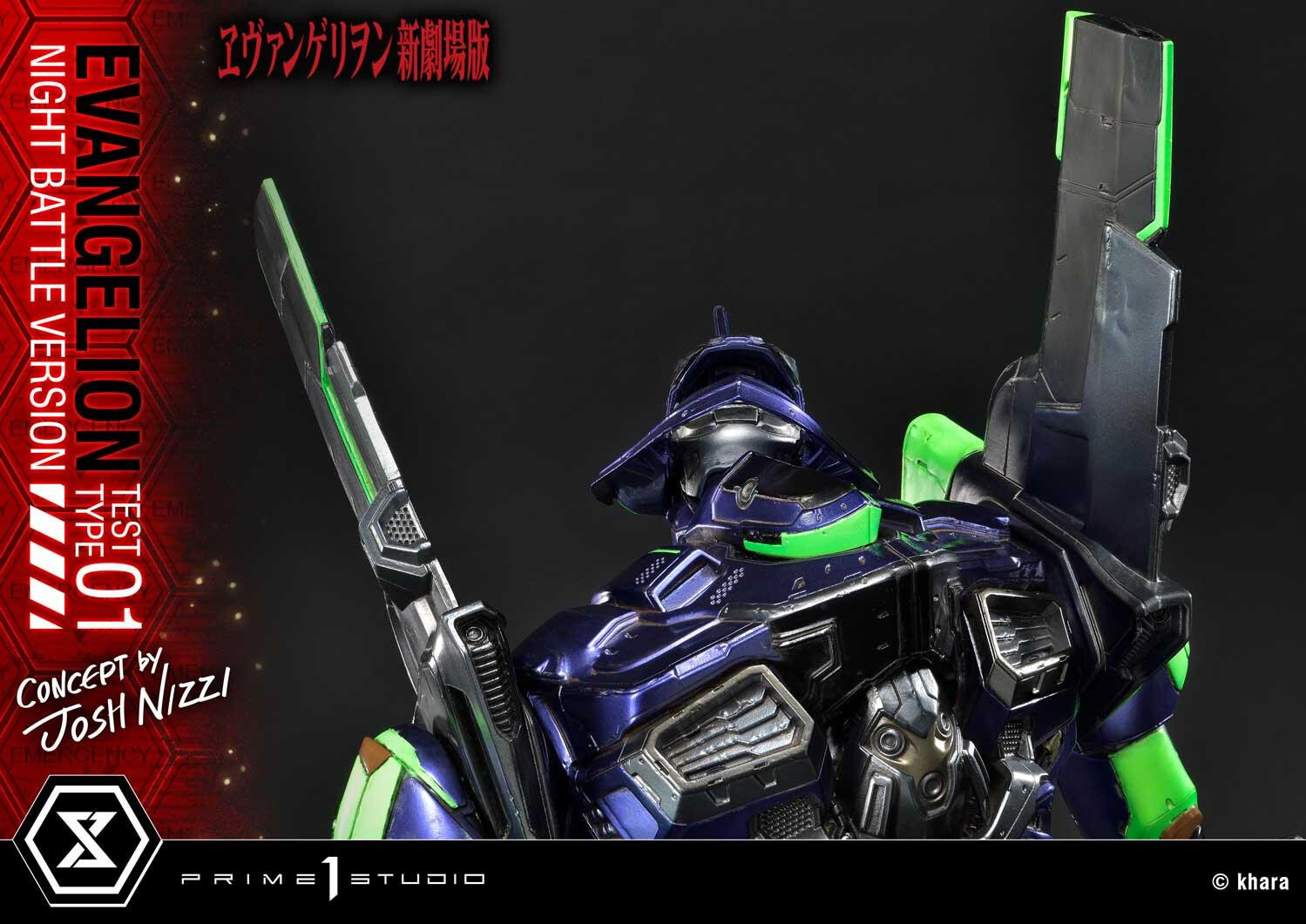 Evangelion Shin Gekijouban - EVA-01 - Sachiel - Ultimate Diorama Masterline (UDMEVA-03NB) - Night Battle Version (Prime 1 Studio) photo 39