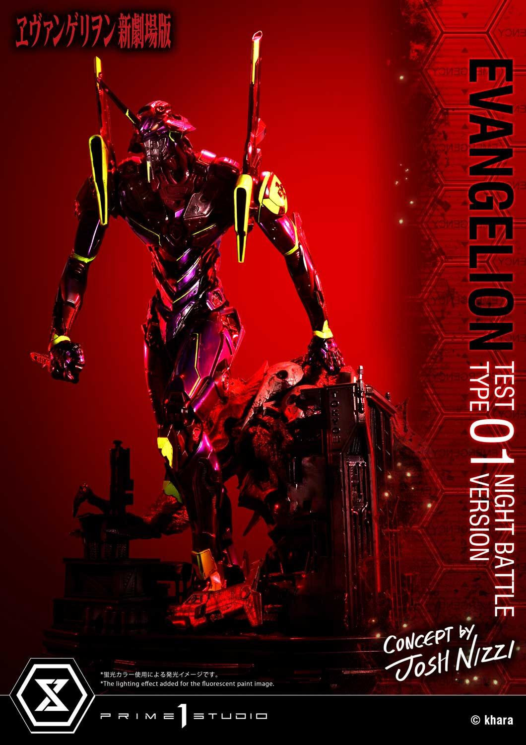 Evangelion Shin Gekijouban - EVA-01 - Sachiel - Ultimate Diorama Masterline (UDMEVA-03NB) - Night Battle Version (Prime 1 Studio) photo 52
