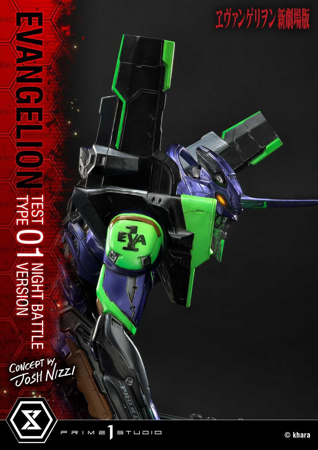 Evangelion Shin Gekijouban - EVA-01 - Sachiel - Ultimate Diorama Masterline (UDMEVA-03NB) - Night Battle Version (Prime 1 Studio) photo 59