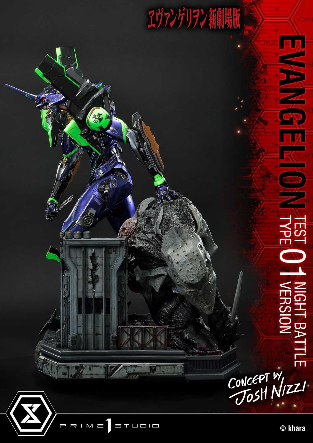 Evangelion Shin Gekijouban - EVA-01 - Sachiel - Ultimate Diorama Masterline (UDMEVA-03NB) - Night Battle Version (Prime 1 Studio) photo 70