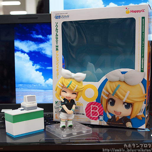 Vocaloid - Kagamine Rin - HappyKuji - HappyKuji Hatsune Miku 2013 Summer ver. - Nendoroid  (#340) - Family Mart 2013 ver. (Family Mart, Good Smile Company) photo 8