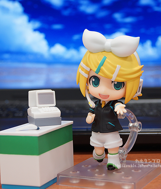 Vocaloid - Kagamine Rin - HappyKuji - HappyKuji Hatsune Miku 2013 Summer ver. - Nendoroid  (#340) - Family Mart 2013 ver. (Family Mart, Good Smile Company) photo 7