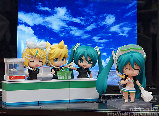 Vocaloid - Hatsune Miku - HappyKuji - HappyKuji Hatsune Miku 2013 Summer ver. - Nendoroid  (#339a) - Family Mart 2013 ver., Swimsuit ver. (Family Mart, Good Smile Company) photo 2