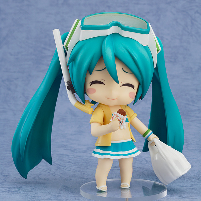 Vocaloid - Hatsune Miku - HappyKuji - HappyKuji Hatsune Miku 2013 Summer ver. - Nendoroid  (#339a) - Family Mart 2013 ver., Swimsuit ver. (Family Mart, Good Smile Company) photo 7
