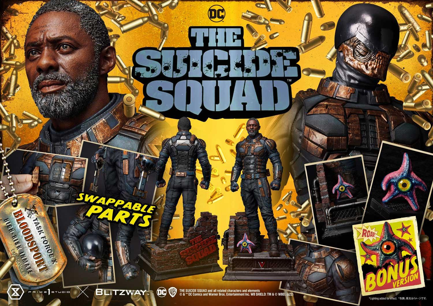 The Suicide Squad - Bloodsport - Starro - Museum Masterline Series  (MMTSS-03S) - 1/3 - Bonus Version (Blitzway, Prime 1 Studio) photo 51