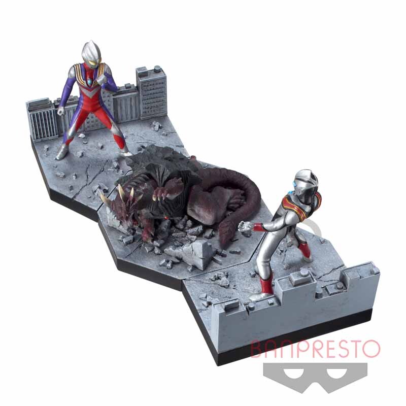 Ultraman Tiga - Evil Tiga - Ultraman Tiga Tokusatsu STAGEMENT - Ultraman Tiga #44 Kage Wo Tsugu Mono (Bandai Spirits) photo 4