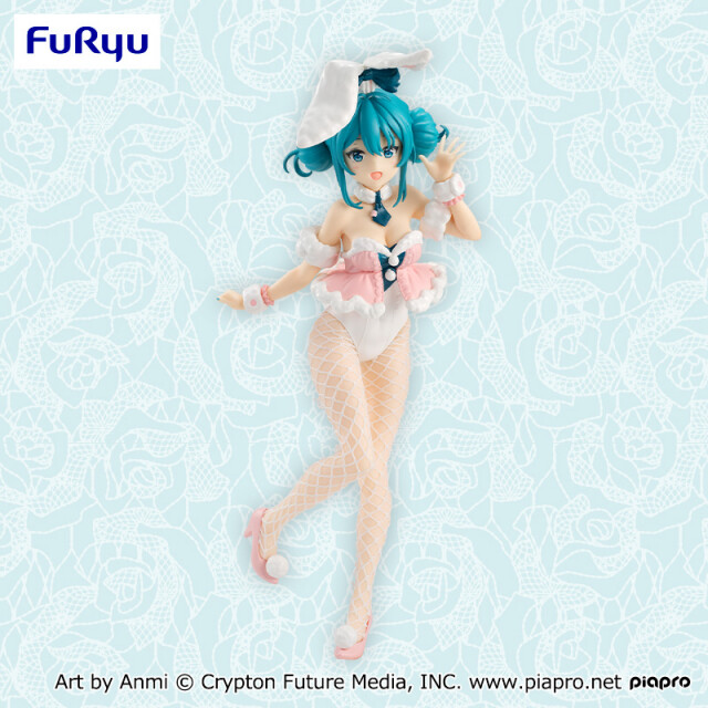 Piapro Characters - Hatsune Miku - BiCute Bunnies - White Bunny Baby Pink Ver. (FuRyu)