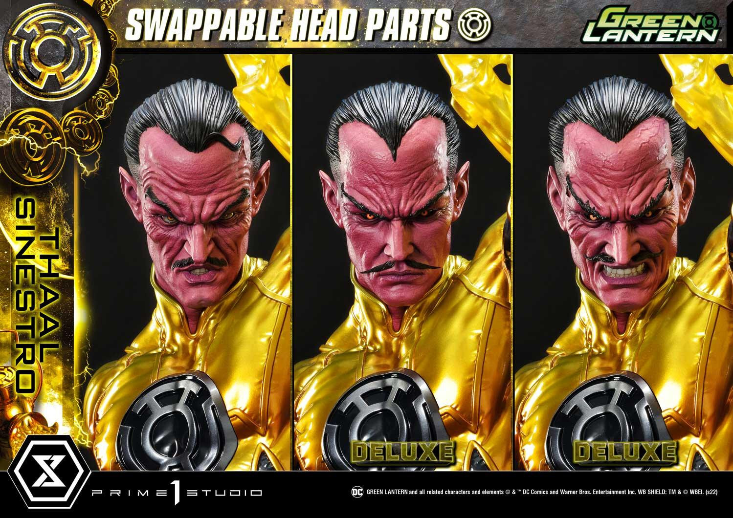 Green Lantern - Thaal Sinestro - Museum Masterline Series (MMDC-60DX) - 1/3 - DX Version (Prime 1 Studio) photo 2