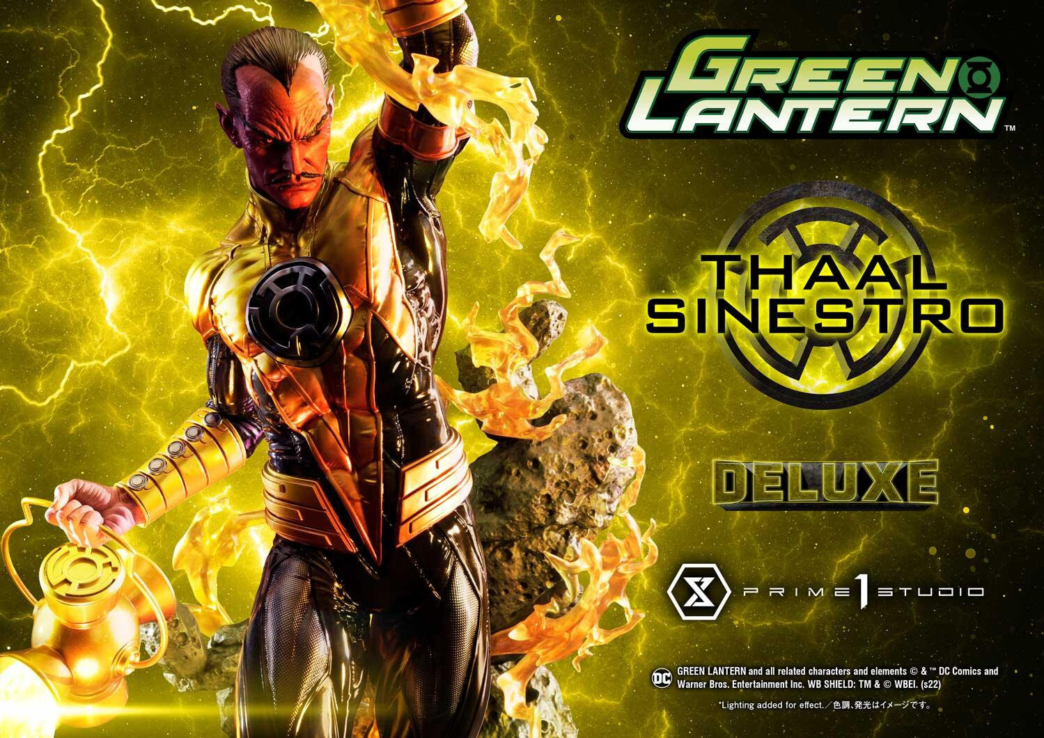 Green Lantern - Thaal Sinestro - Museum Masterline Series (MMDC-60DX) - 1/3 - DX Version (Prime 1 Studio) photo 9