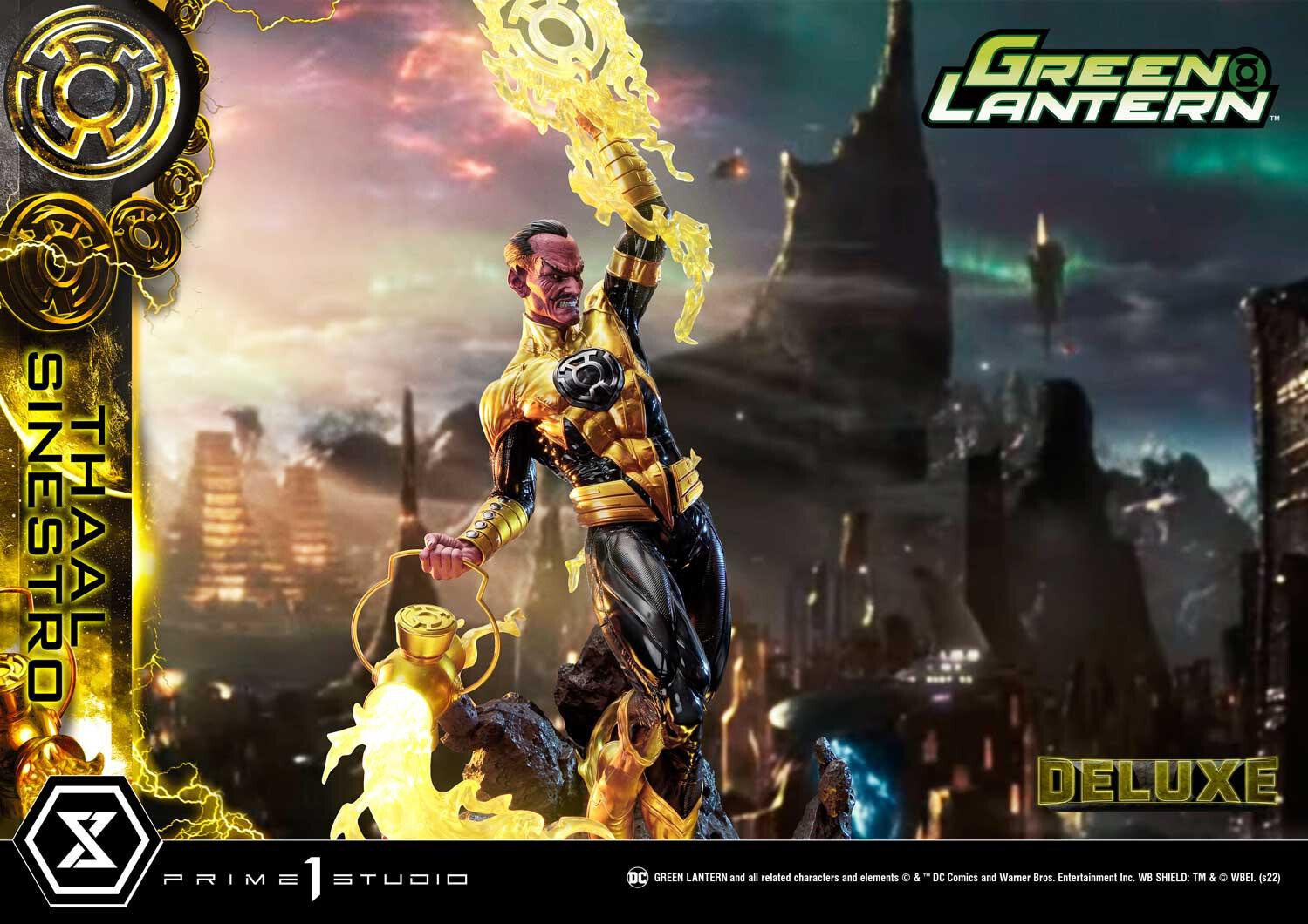 Green Lantern - Thaal Sinestro - Museum Masterline Series (MMDC-60DX) - 1/3 - DX Version (Prime 1 Studio) photo 10
