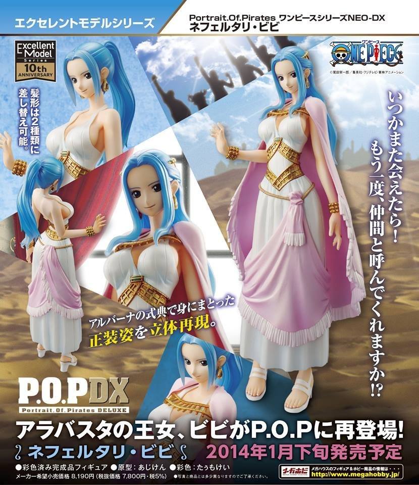 One Piece - Nefertari Vivi - Excellent Model - Portrait Of Pirates DX - 1/8 (MegaHouse)