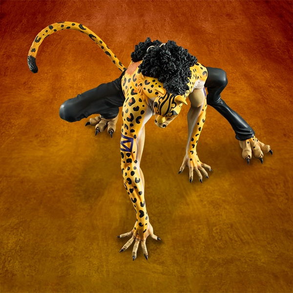 One Piece - Rob Lucci - Excellent Model - Portrait Of Pirates "MAS" - 1/8 (MegaHouse)