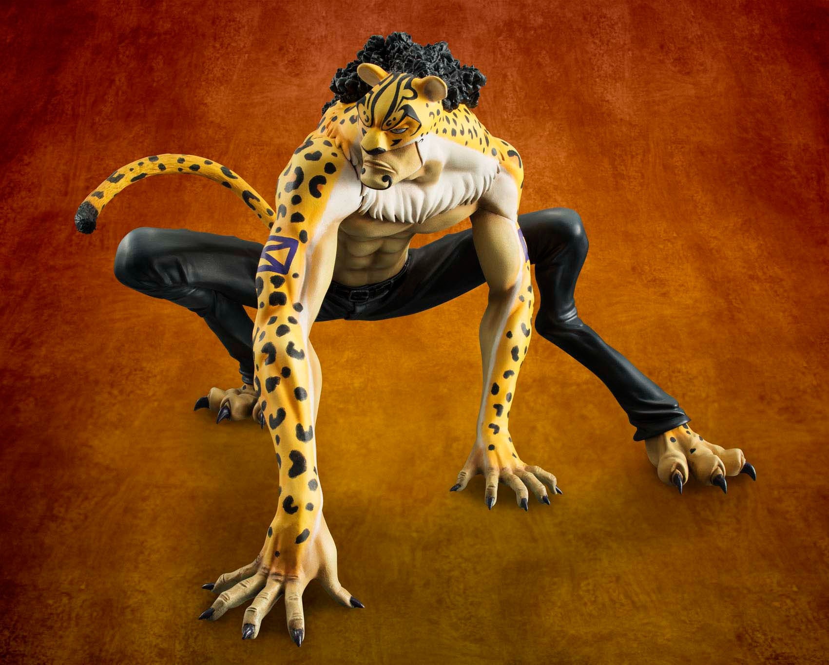 One Piece - Rob Lucci - Excellent Model - Portrait Of Pirates "MAS" - 1/8 (MegaHouse)