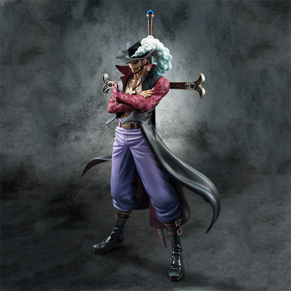 One Piece - Dracule Mihawk - Excellent Model - Portrait Of Pirates DX - 1/8 - Ver. 2 (MegaHouse)