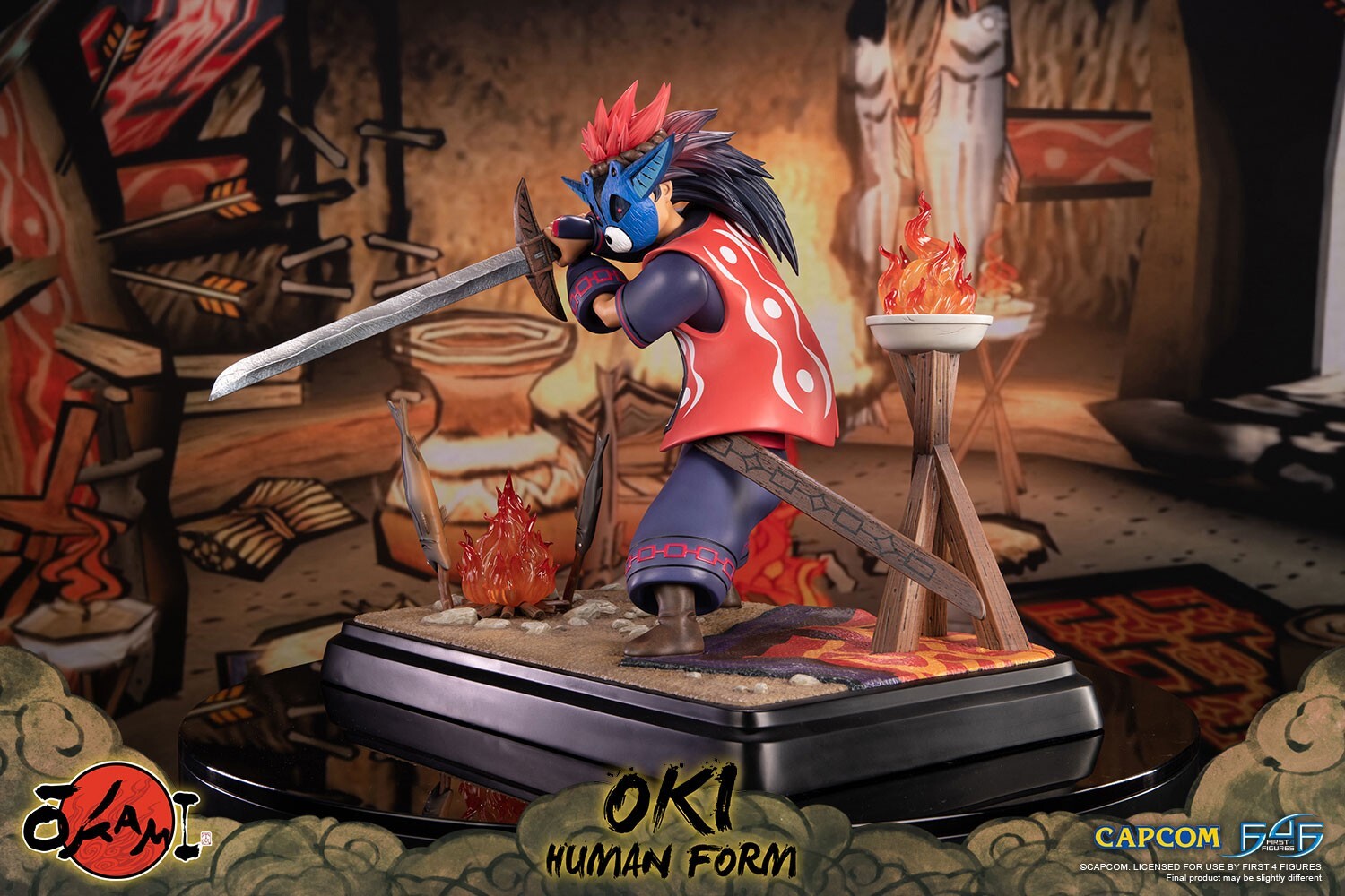 Ookami - Okikurumi - Human Form, Standard Edition (First 4 Figures) photo 2