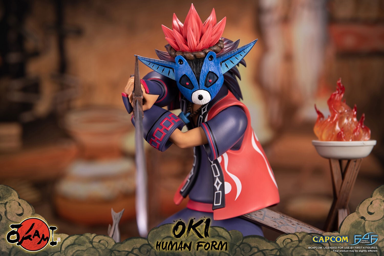 Ookami - Okikurumi - Human Form, Standard Edition (First 4 Figures) photo 5