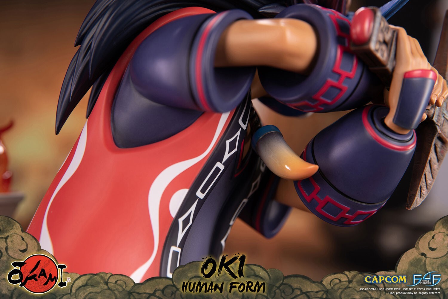 Ookami - Okikurumi - Human Form, Standard Edition (First 4 Figures) photo 6