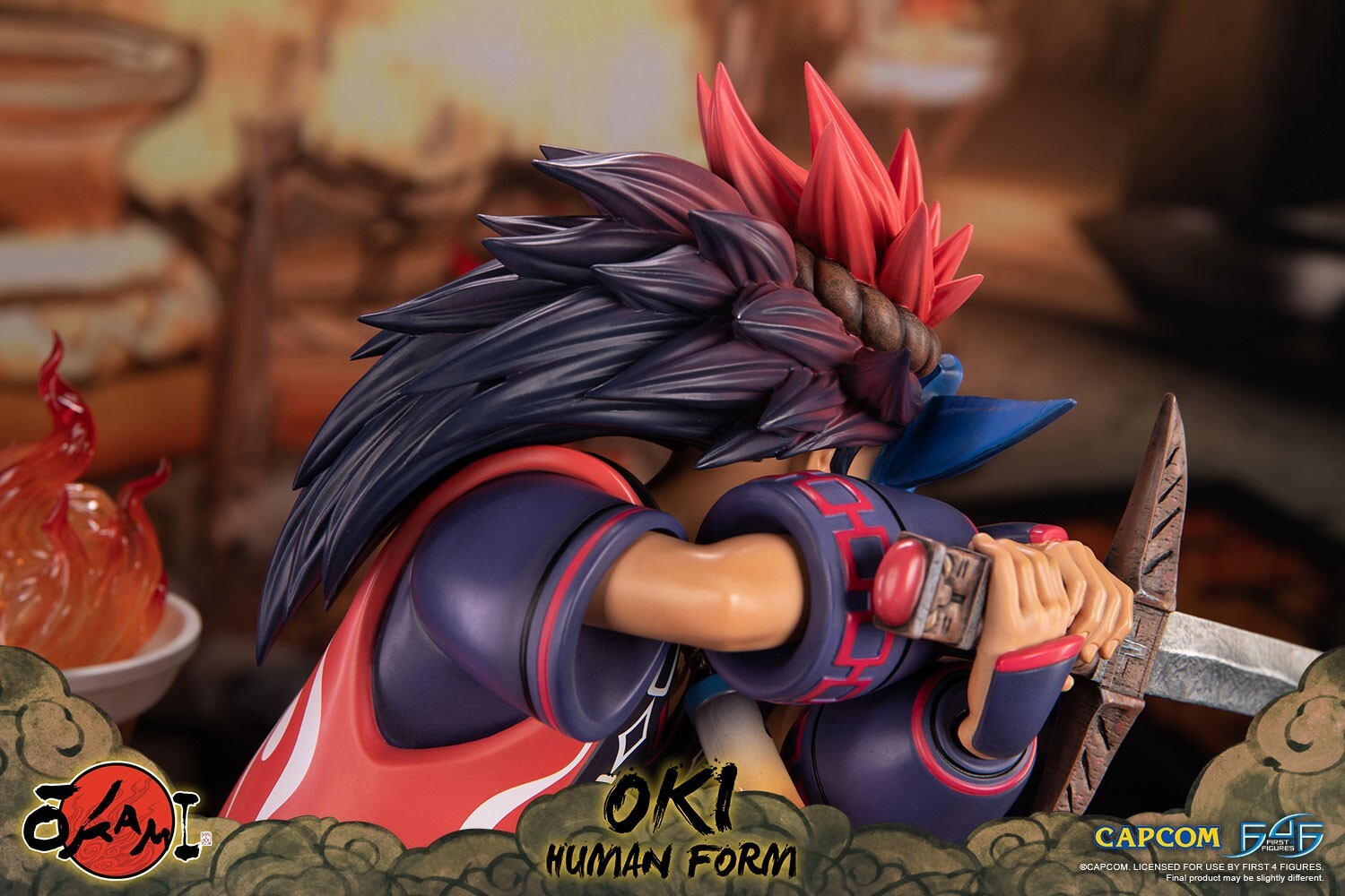 Ookami - Okikurumi - Human Form, Standard Edition (First 4 Figures) photo 7