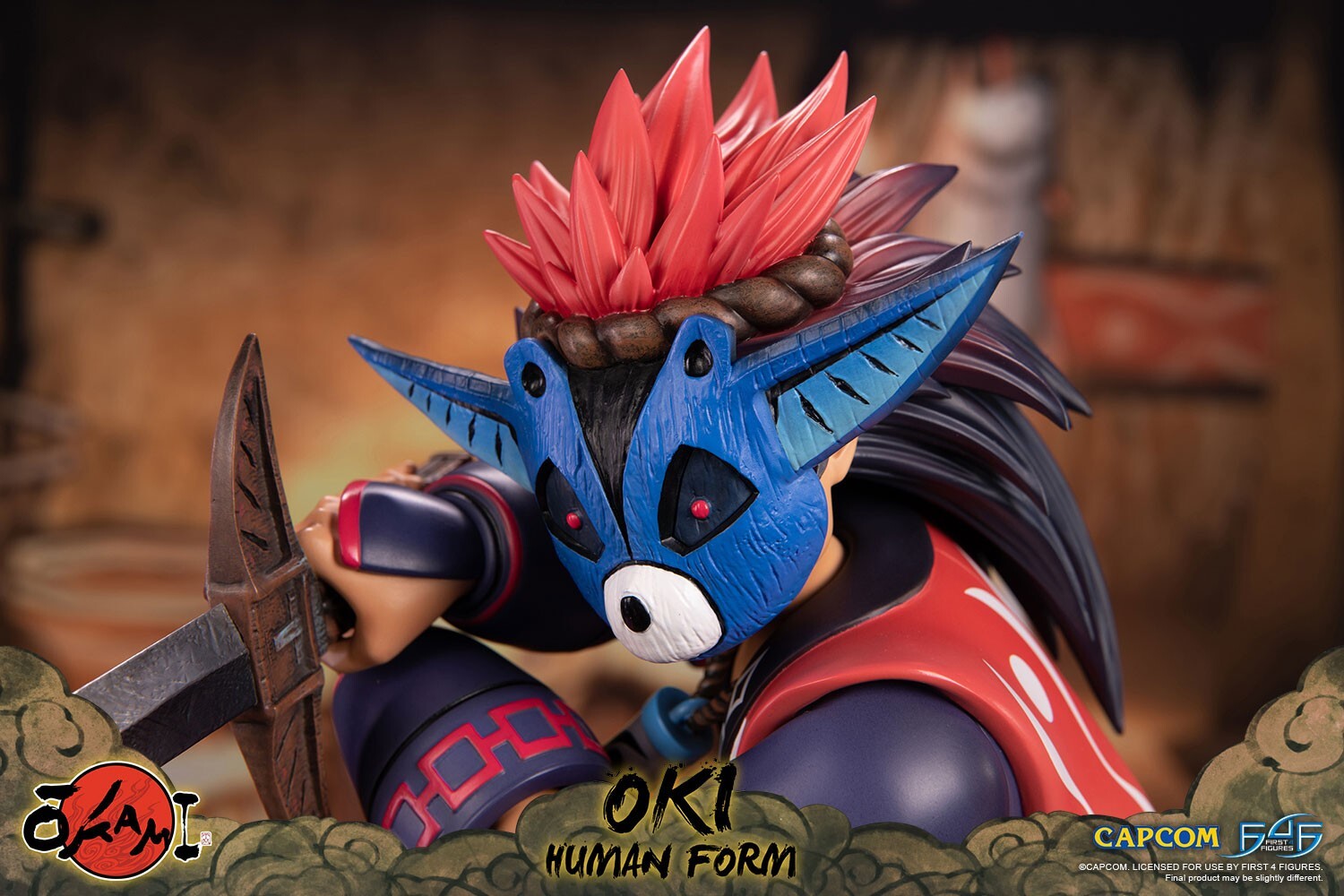 Ookami - Okikurumi - Human Form, Standard Edition (First 4 Figures) photo 8