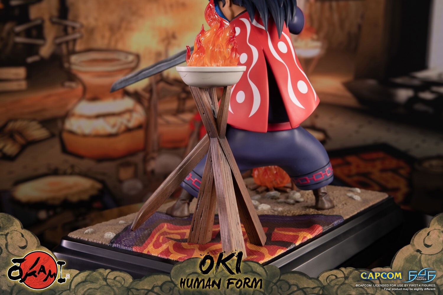 Ookami - Okikurumi - Human Form, Standard Edition (First 4 Figures) photo 10
