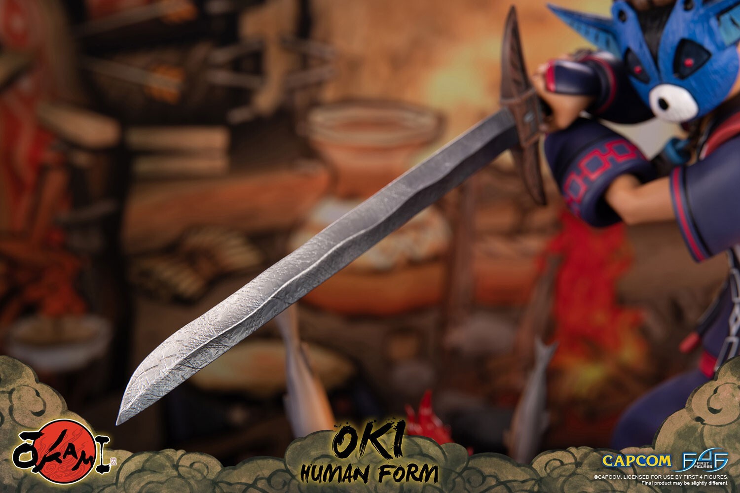 Ookami - Okikurumi - Human Form, Standard Edition (First 4 Figures) photo 16