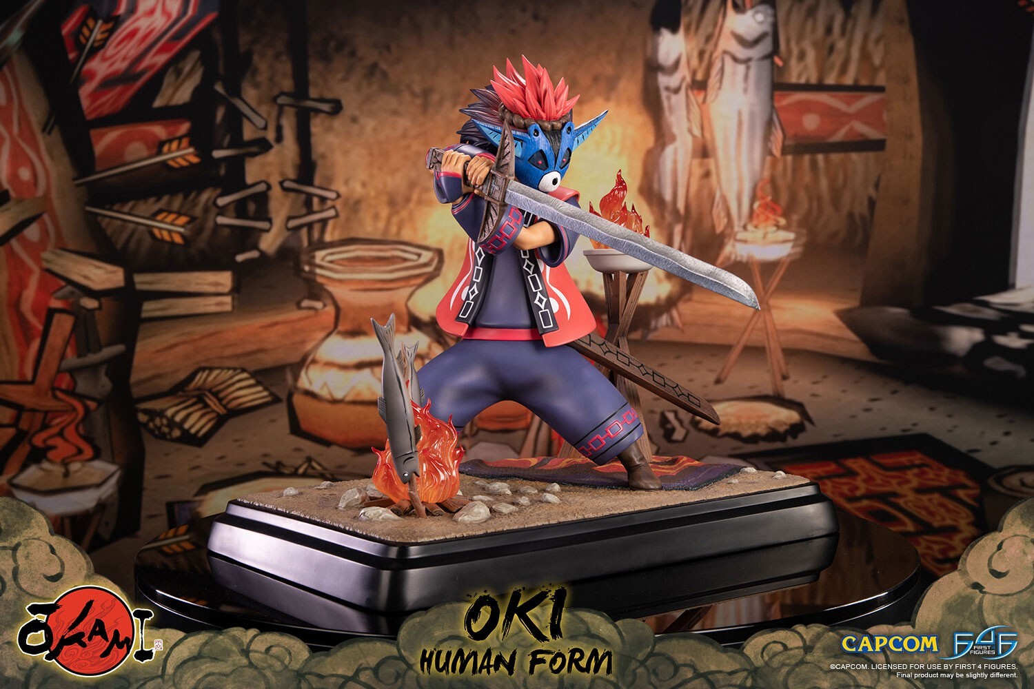 Ookami - Okikurumi - Human Form, Standard Edition (First 4 Figures) photo 21