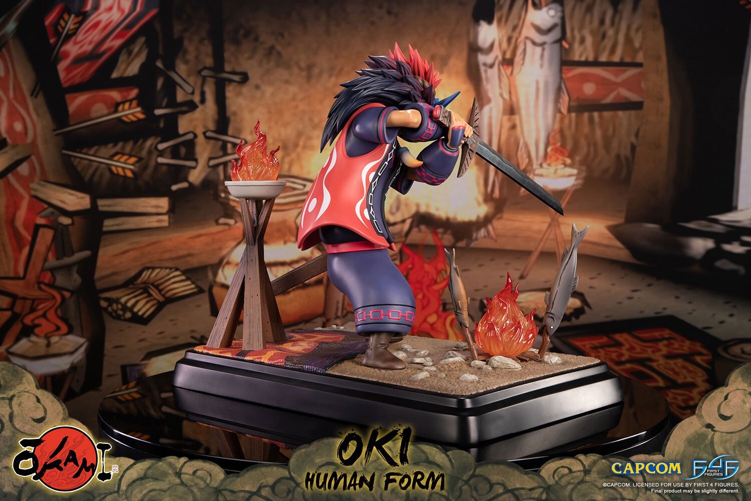 Ookami - Okikurumi - Human Form, Standard Edition (First 4 Figures) photo 22