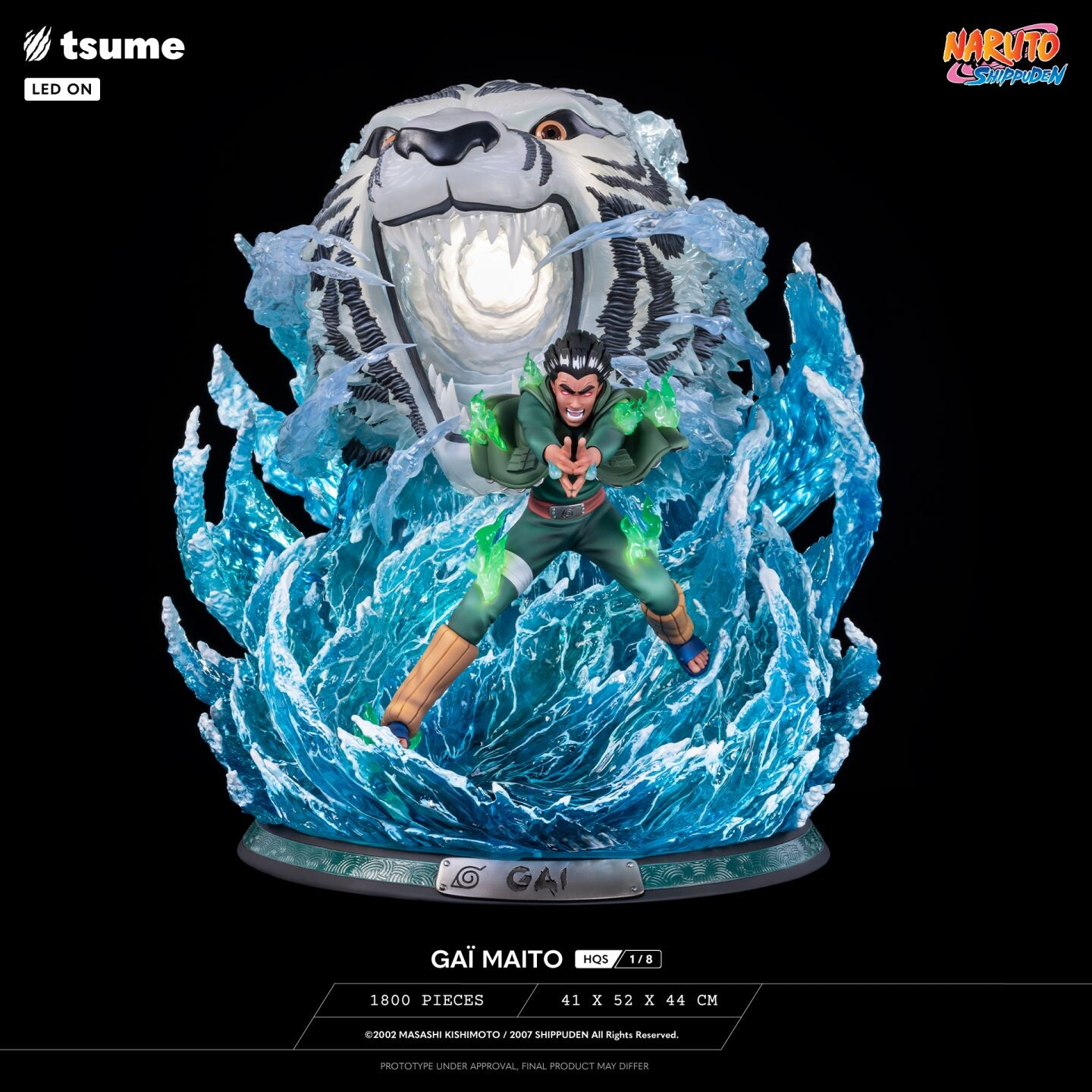 Naruto Shippuuden - Maito Gai - HQS - 1/8 (Tsume) photo 2