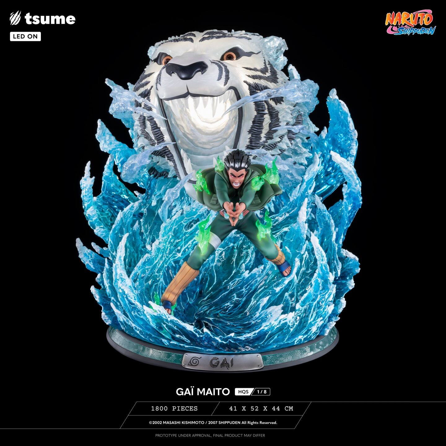 Naruto Shippuuden - Maito Gai - HQS - 1/8 (Tsume) photo 8
