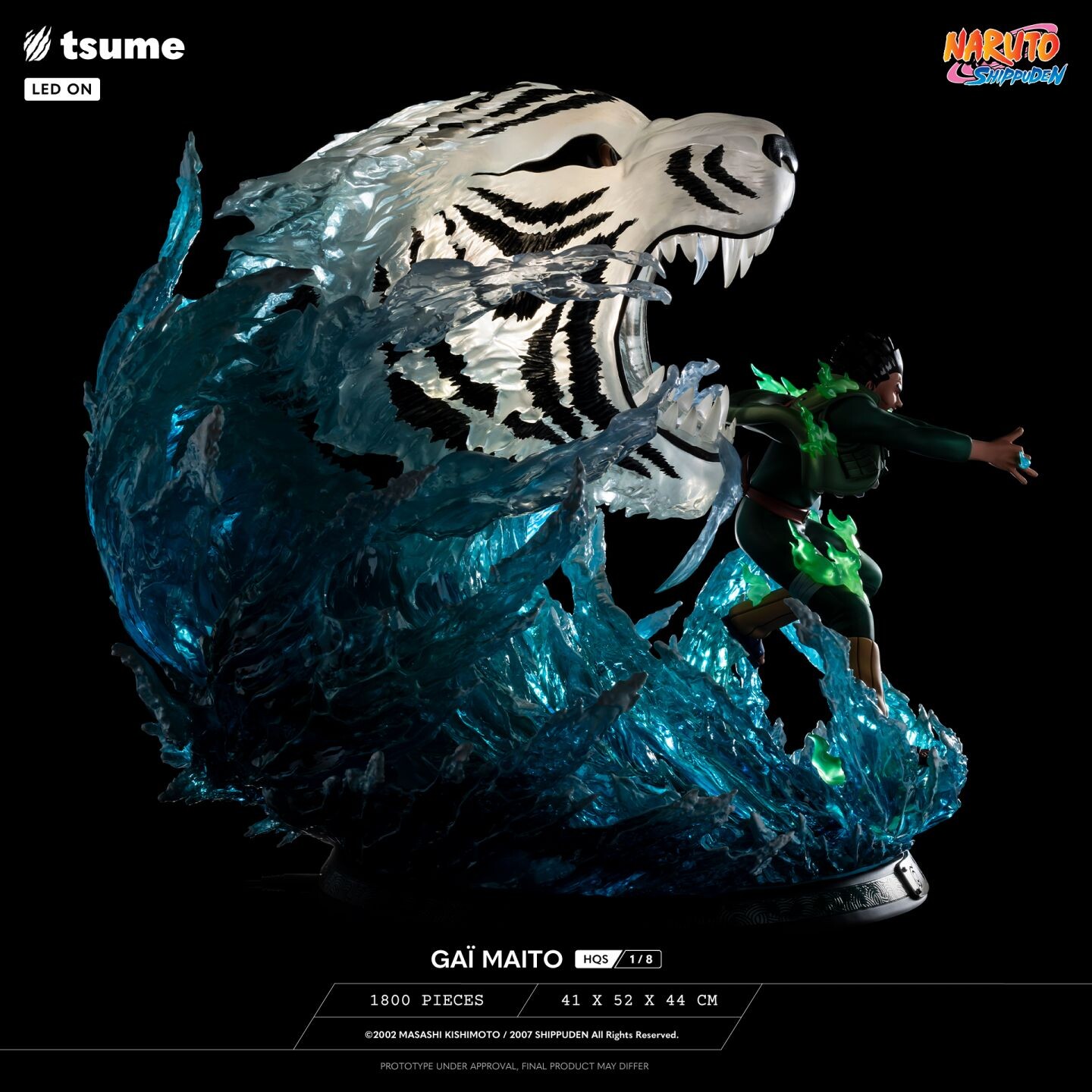 Naruto Shippuuden - Maito Gai - HQS - 1/8 (Tsume) photo 9