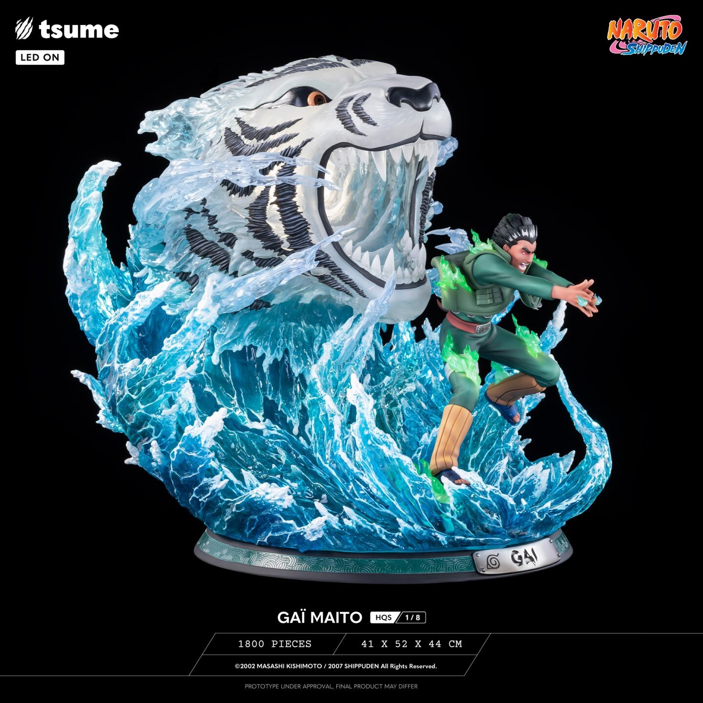 Naruto Shippuuden - Maito Gai - HQS - 1/8 (Tsume) photo 15