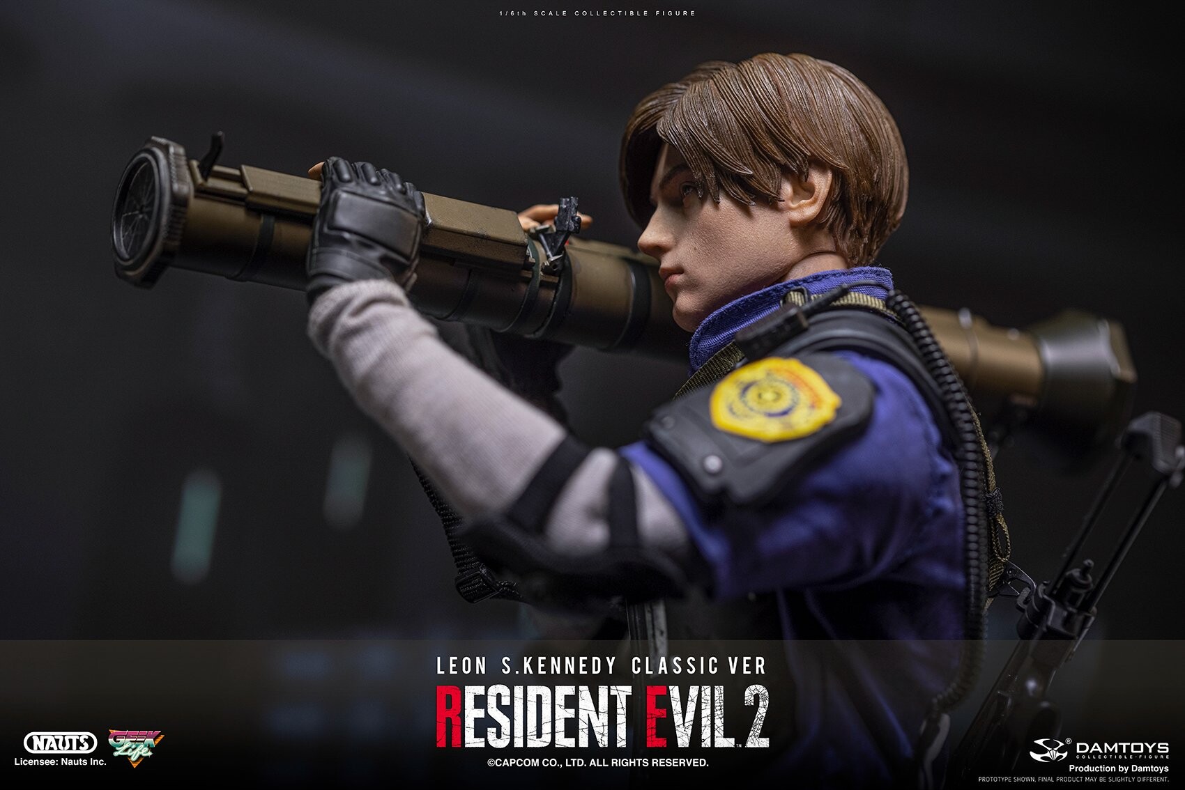 Biohazard Re:2 - Leon S. Kennedy - 1/6 - Classic ver (Damtoys, Nauts Inc.)