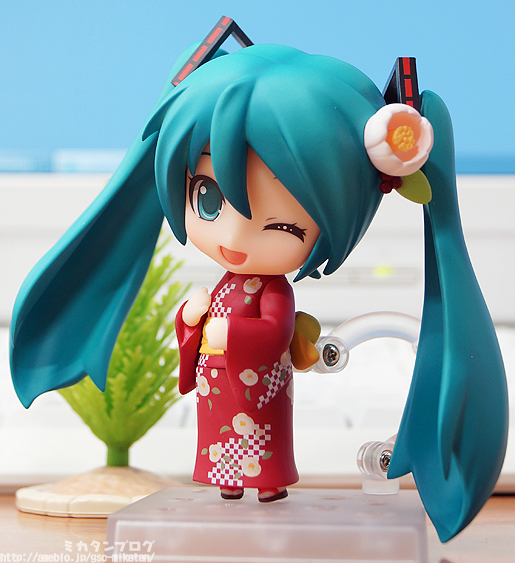 Vocaloid - Hatsune Miku - Nendoroid  (#333) - Yukata, Natsu Tsubaki ver. (Good Smile Company) photo 15