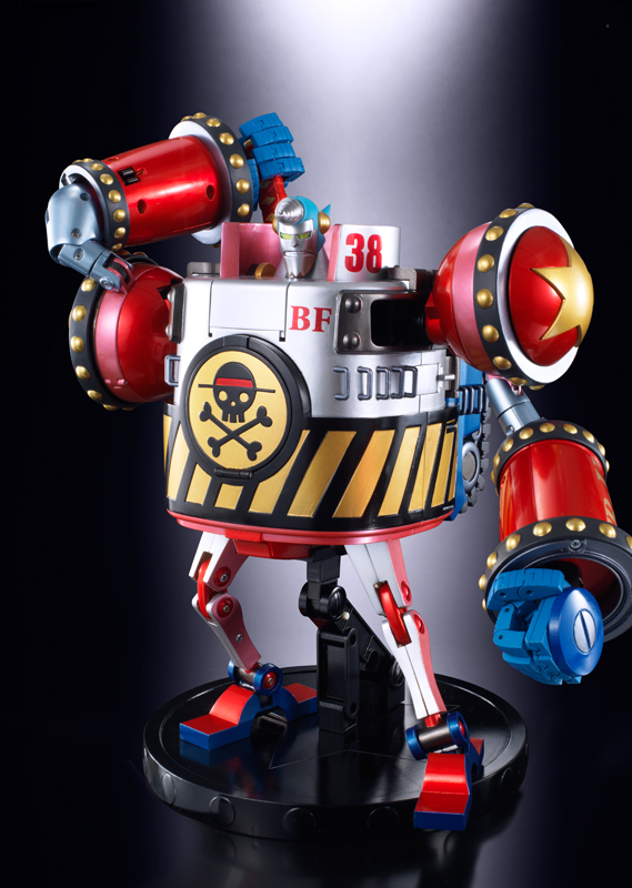 One Piece - Brachio Tank 5-gou - Franky - Franky Shogun - Kurosai FR-U 4-gou - Tony Tony Chopper - Soul of Chogokin (GX-63) (Bandai)